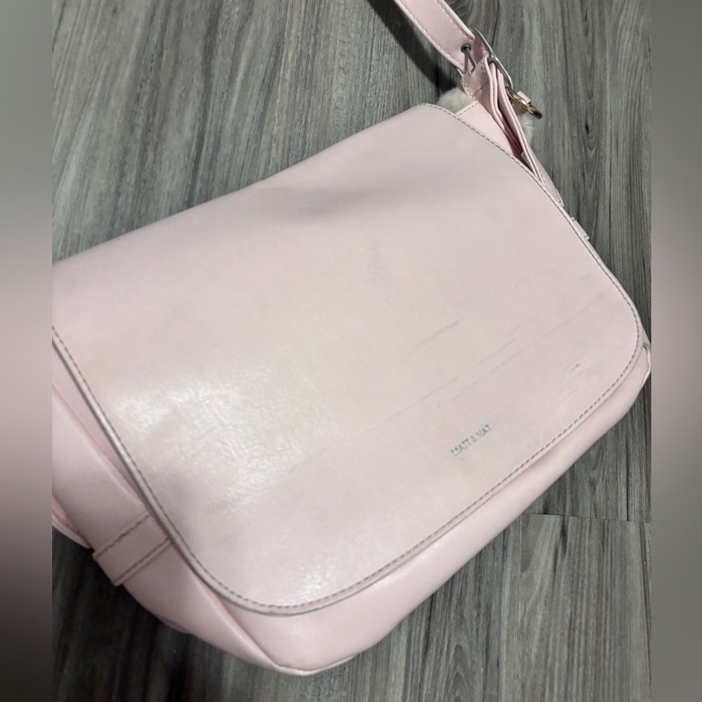 Pink Matt & Nat Crossbody Purse